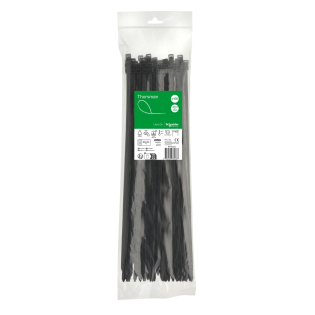 Schneider Electric IMT46425, Thorsman, 380x7.6mm, Siyah, Kablo Bağı, 100 Adet