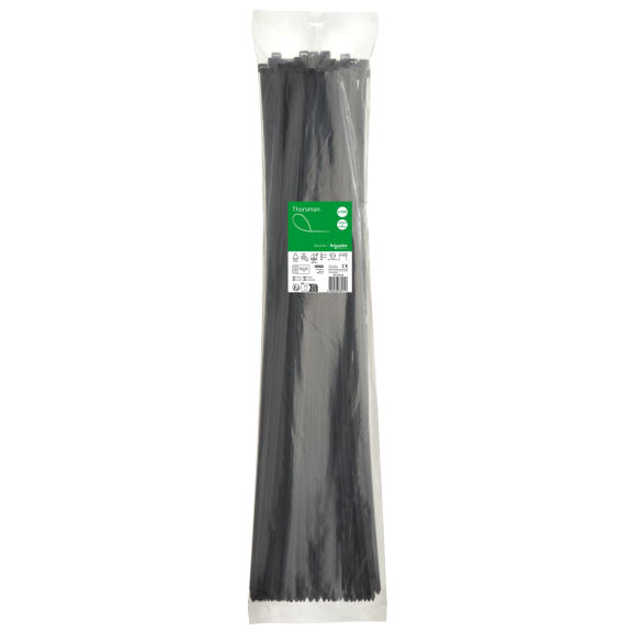 Schneider Electric IMT46428, Thorsman, 780x8.8mm, Siyah, Kablo Bağı, 100 Adet