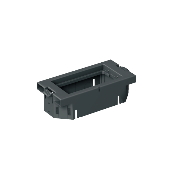 Schneider Electric ISM50809N, OptiLine 45, Altira Döşeme Altı Buatlar için Montaj Plakası, 2 Modül