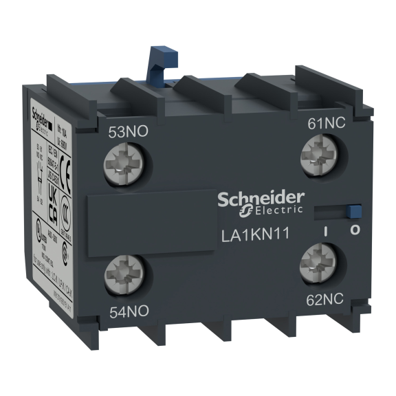 Schneider Electric LA1KN20, TeSys K, Mini Kontatörler İçin Yardımcı Kontak Blok, 2NA