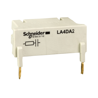 Schneider Electric LA4DA2U, TeSys Deca, LC1D80-D150 Kontatörler İçin RC Filtre, 110-240 Volt AC