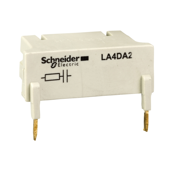 Schneider Electric LA4DA2U, TeSys Deca, LC1D80-D150 Kontatörler İçin RC Filtre, 110-240 Volt AC