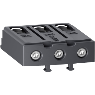 Schneider Electric LAD96560, TeSys Deca, LRD3361-D3365 Termik Rölelerin Ray Montajı için Klemens Bloğu