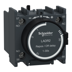 Schneider Electric LADR2, TeSys Deca, Düşmede Gecikmeli Pnömatik Zaman Rölesi, 0.1-30 sn