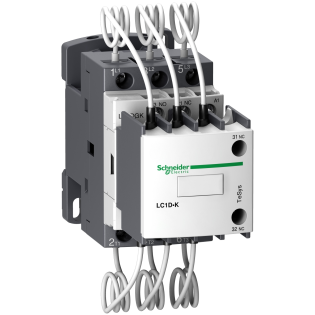 Schneider Electric LC1DGKV7, TeSys Deca, 16.7 kVar, Kompanzasyon Kontaktörü, 400 Volt AC, 1NA+1NK