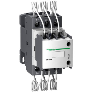 Schneider Electric LC1DLKF7, TeSys Deca, 20 kVar, Kompanzasyon Kontaktörü, 110 Volt AC, 1NA+1NK