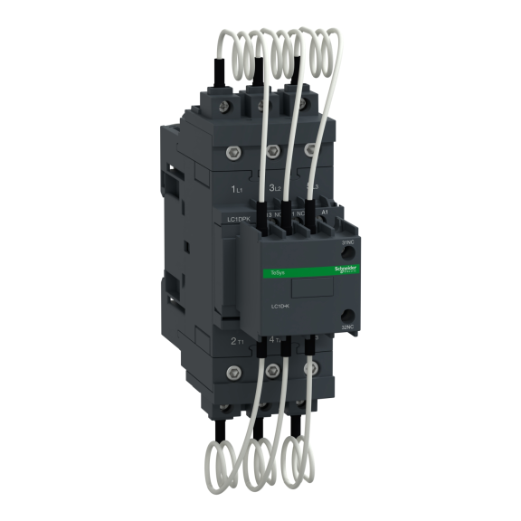 Schneider Electric LC1DPKF7, TeSys Deca, 33.3 kVar, Kompanzasyon Kontaktörü, 110 Volt AC, 1NA+1NK