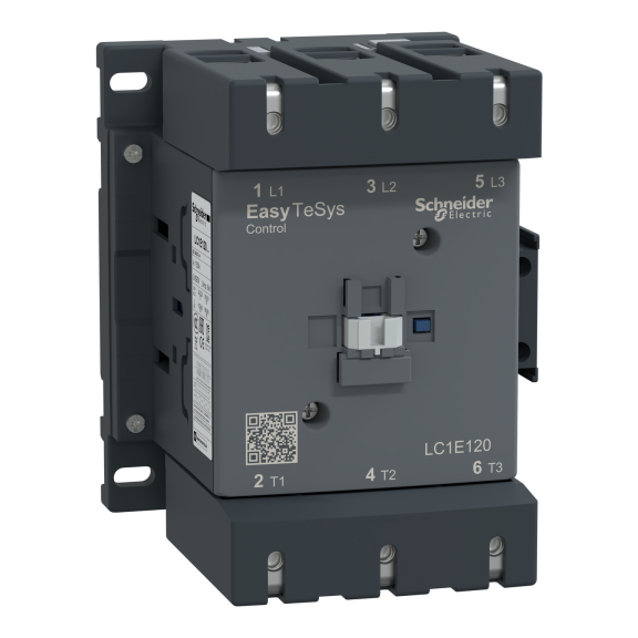 Schneider Electric LC1E120B5, EasyPact TVS, 120 Amper, 55 kW, 3 Kutuplu, Kontaktör, 24 Volt AC, 1NA+1NK