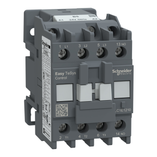 Schneider Electric LC1E1210B5, EasyPact TVS, 12 Amper, 5.5 kW, 3 Kutuplu, Kontaktör, 24 Volt AC, 1NA