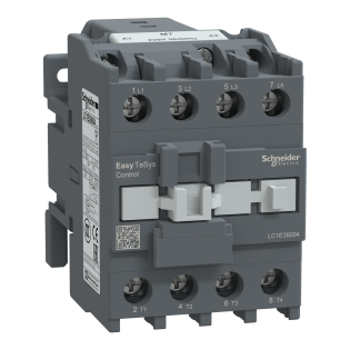 Schneider Electric LC1E38004M7, EasyPact TVS, 50 Amper, 4 Kutuplu, Kontaktör, 220 Volt AC, 1NA+1NK