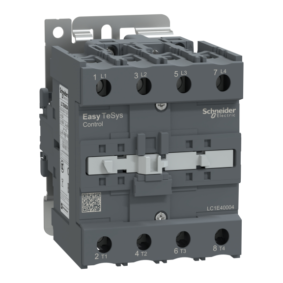 Schneider Electric LC1E40004M7, EasyPact TVS, 60 Amper, 4 Kutuplu, Kontaktör, 220 Volt AC, 1NA+1NK