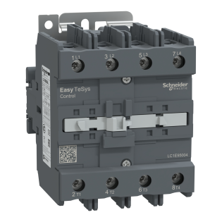 Schneider Electric LC1E95004M7, EasyPact TVS, 125 Amper, 4 Kutuplu, Kontaktör, 220 Volt AC, 1NA+1NK