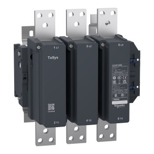 Schneider Electric LC1F1250F7, TeSys F, AC-1 için 1260 Amper, 3 Kutuplu, Kontaktör, 110 Volt AC