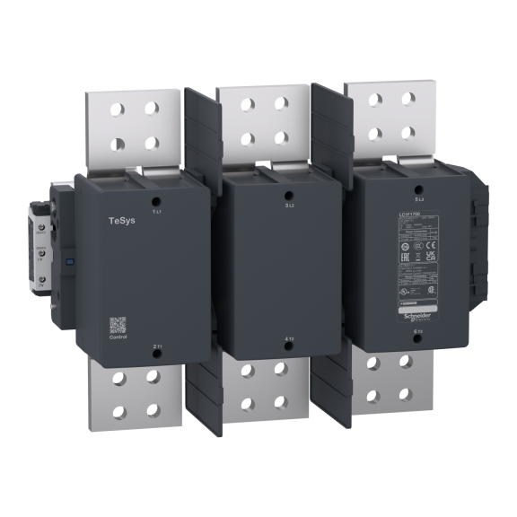 Schneider Electric LC1F1700F7, TeSys F, AC-1 için 1700 Amper, 3 Kutuplu, Kontaktör, 110 Volt AC