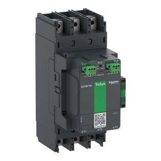 Schneider Electric LC1G150LSEA, TeSys Giga, 150 Amper, 75 kW, 3 Kutuplu, Kontaktör, 200-500 Volt AC/DC, 1NA+1NK