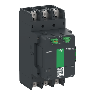 Schneider Electric LC1G330LSEA, TeSys Giga, 330 Amper, 160 kW, 3 Kutuplu, Kontaktör, 200-500 Volt AC/DC, 1NA+1NK