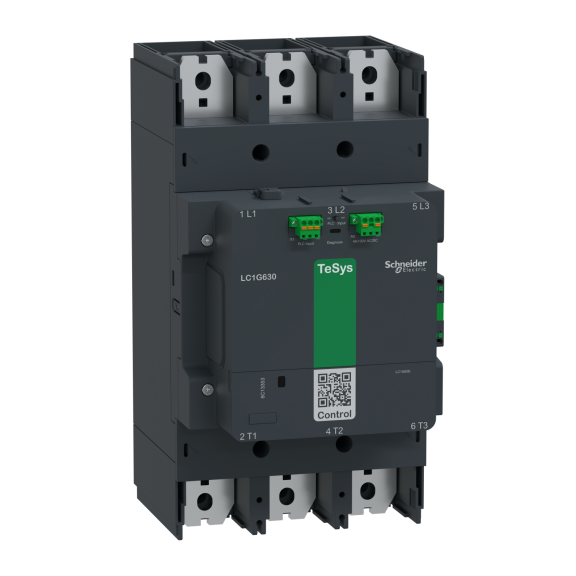 Schneider Electric LC1G800EHEA, TeSys Giga, 800 Amper, 450 kW, 3 Kutuplu, Kontaktör, 48-130 Volt AC/DC, 1NA+1NK
