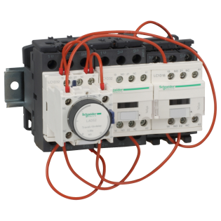 Schneider Electric LC3D32AM7, TeSys Deca, 25 kW, Hazır Bağlantılı Yıldız-Üçgen Yolverici, 220 Volt AC