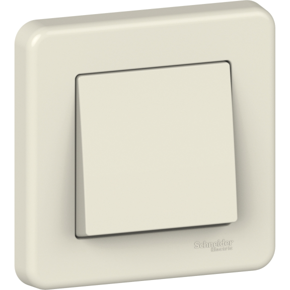 Schneider Electric LNA0100323, Leona, Krem, Anahtar, Çerçeveli