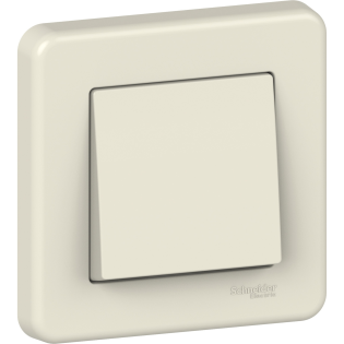 Schneider Electric LNA0500323, Leona, Krem, Permütatör(Ara Vavien) Anahtar, Çerçeveli