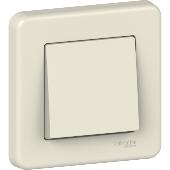 Schneider Electric LNA0700323, Leona, Krem, Liht Anahtarı, Çerçeveli