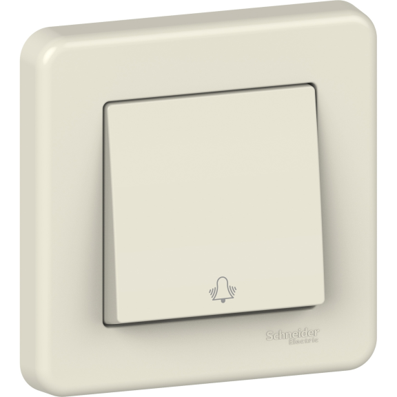Schneider Electric LNA0800323, Leona, Krem, Zil Anahtarı, Çerçeveli
