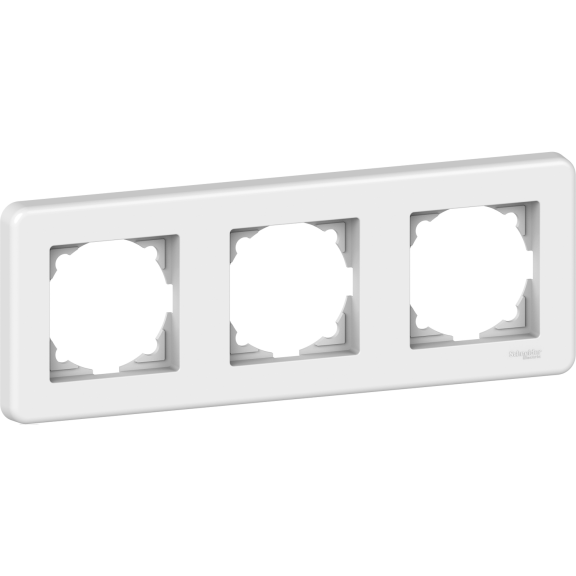 Schneider Electric LNA5800321, Leona, Beyaz, Üçlü Çerçeve