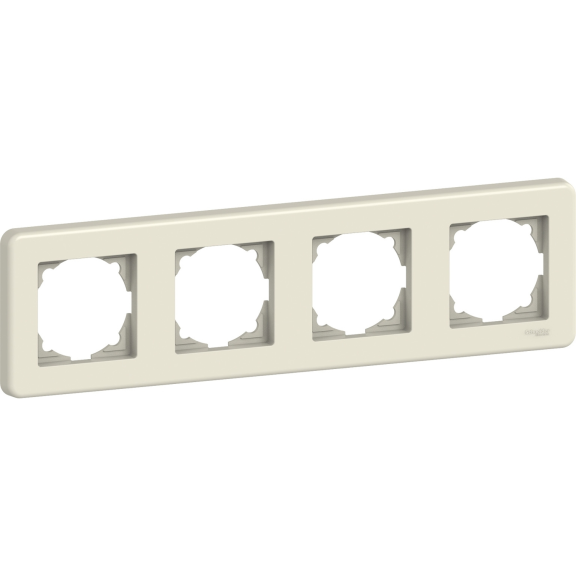 Schneider Electric LNA5800423, Leona, Krem, Dörtlü Çerçeve