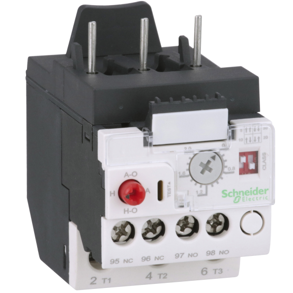 Schneider Electric LR9D02, TeSys Deca, 0.40-2 Amper, LC1D09-D38 Kontaktörler için Elektronik Termik Röle