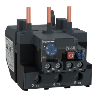 Schneider Electric LRD3361, TeSys Deca, 55-70 Amper, LC1D50A-D95 Kontaktörler için Termik Röle