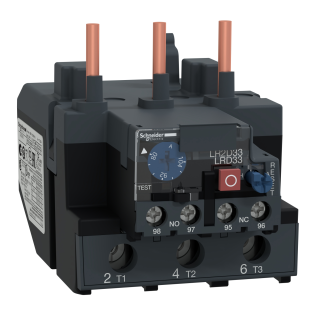 Schneider Electric LRD3365, TeSys Deca, 80-104 Amper, LC1D80-D95 Kontaktörler için Termik Röle