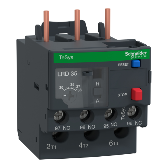 Schneider Electric LRD35, TeSys Deca, 30-38 Amper, LC1D32-D38 Kontaktörler için Termik Röle