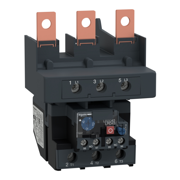 Schneider Electric LRD4365, TeSys Deca, 80-104 Amper, LC1D115-D150 Kontaktörler için Termik Röle