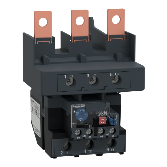 Schneider Electric LRD4369, TeSys Deca, 110-140 Amper, LC1D150 Kontaktörler için Termik Röle