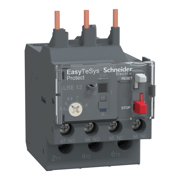 Schneider Electric LRE12, EasyPact TVS, 5.5-8 Amper, LC1E06-E38 Kontaktörler için Termik Röle