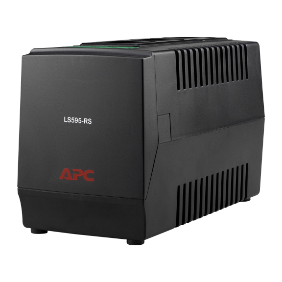 Schneider Electric LS595-RS, APC Line-R, 600 VA, Otomatik Voltaj Regülatörü, 230 Volt, Monofaze, 3 Schuko Çıkış