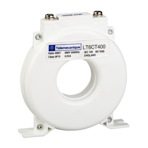 Schneider Electric LT6CT4001, TeSys T, 400/1 Amper, Akım Transformatörü, Sınıf 5P