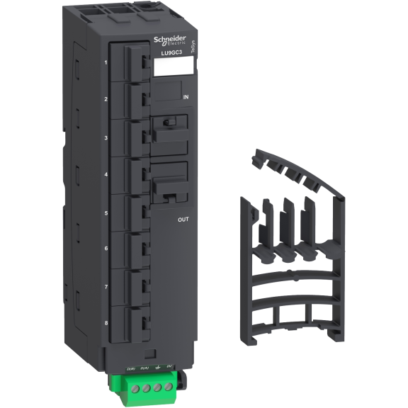 Schneider Electric LU9GC3, Modbus Dağıtım Ünitesi, 10xRJ45 ve 1 Vidalı Terminal Bloğu