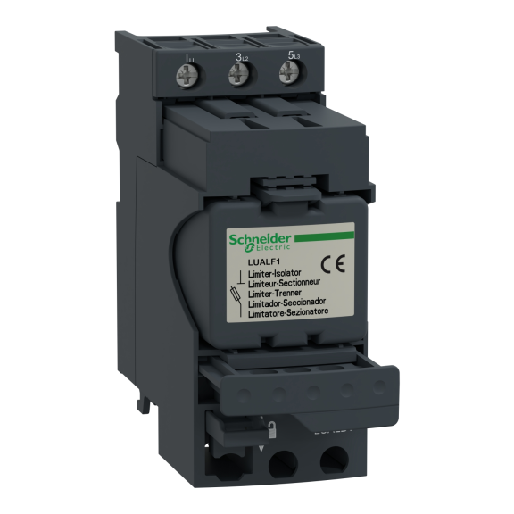 Schneider Electric LUALB1, TeSys U, Entegre Motor Yolvericiler için 130 kA Akım Sınırlama Modülü