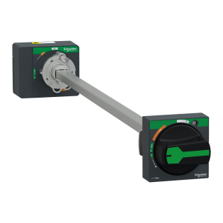 Schneider Electric LV426932T, ComPact NSXm, Kompakt Şalterler için Uzatmalı Döner Kurma Kolu, Siyah, IP54