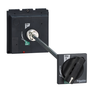 Schneider Electric LV432598, ComPact NSX, NSX400-630 ve CVS400-630 Kompakt Şalterler için Uzatmalı Döner Kurma Kolu
