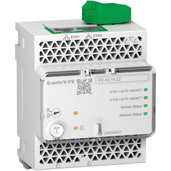 Schneider Electric LV434001, EnerlinX, IFE Devre Kesici Ethernet Arayüzü