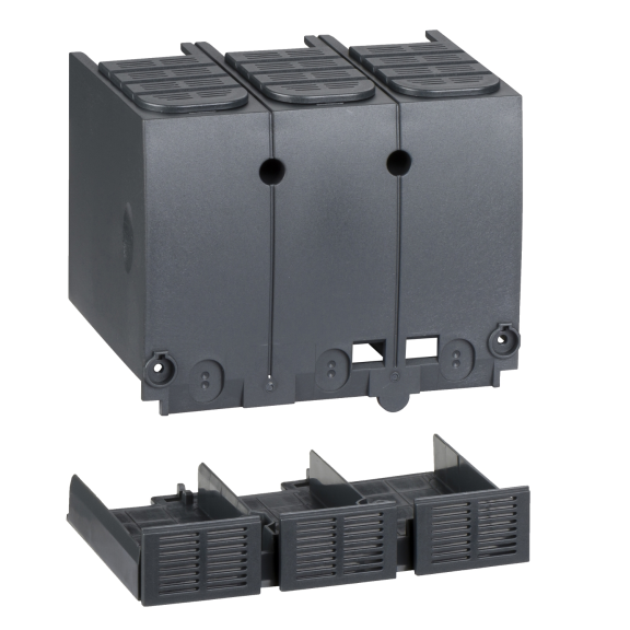 Schneider Electric LV438325, ComPact NSX DC, NSX100-250 3 Kutuplu Seri Bağlantılı Kompakt Şalterler için Terminal Koruyucu