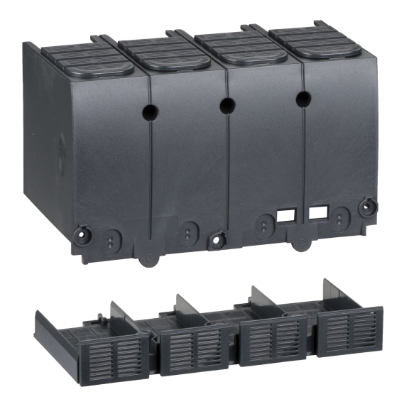 Schneider Electric LV438326, ComPact NSX DC, NSX100-250 3 Kutuplu Seri Bağlantılı Kompakt Şalterler için Terminal Koruyucu