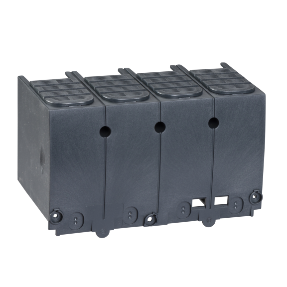 Schneider Electric LV438327, ComPact NSX DC, NSX100-250 4 Kutuplu Paralel Bağlantılı Kompakt Şalterler için Terminal Koruyucu