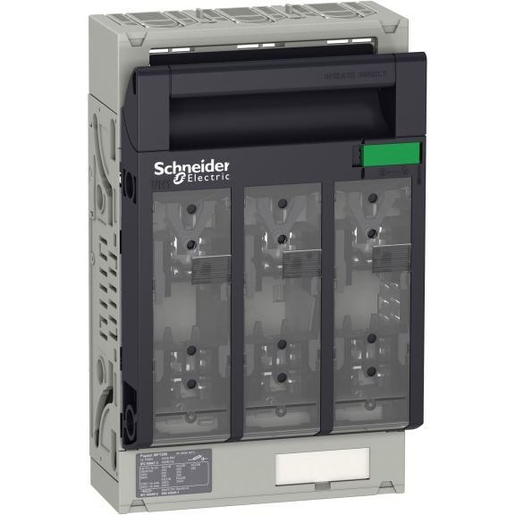 Schneider Electric LV480804, FuPact ISFT, 250 Amper, 3 Kutuplu, NH 1 Sigortalar için Yük Ayırıcı, M10 Konnektörlü