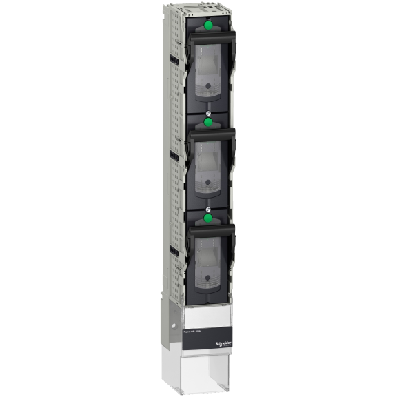 Schneider Electric LV480903, FuPact ISFL, 630 Amper, 3 Kutuplu, NH 3 Sigortalar için Dikey Tip Yük Ayırıcı, 185mm Baraya Bağlantı