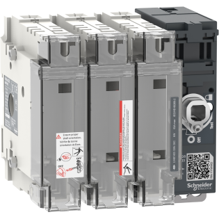 Schneider Electric LV481403, FuPact GS, 63 Amper, 3 Kutuplu, NH 000 Sigortalar için Yük Ayırıcı