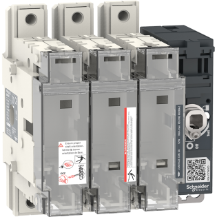 Schneider Electric LV481423, FuPact GS, 160 Amper, 3 Kutuplu, NH 00 Sigortalar için Yük Ayırıcı