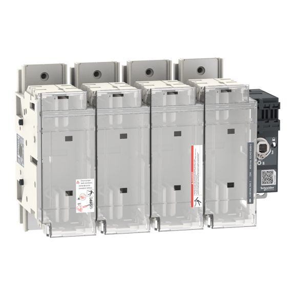 Schneider Electric LV481444, FuPact GS, 400 Amper, 4 Kutuplu, NH 2 Sigortalar için Yük Ayırıcı